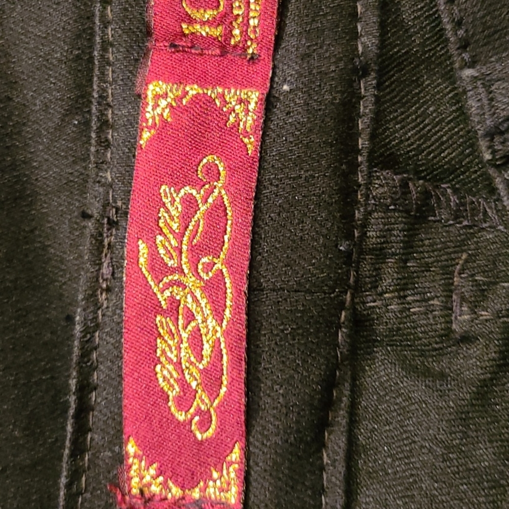 One 5 One Straight Leg Black Jeans - Picture 9 of 12